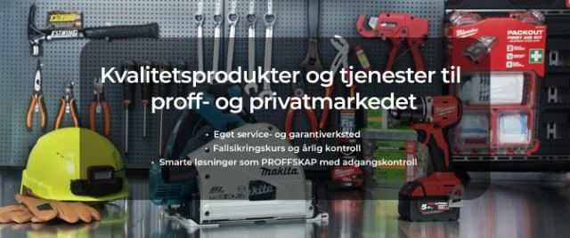 Kvalitetsprodukter og tjenester til proff og privat