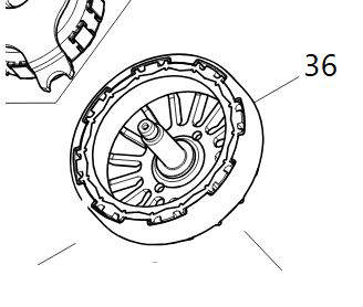 ROTOR FOR DUR364L