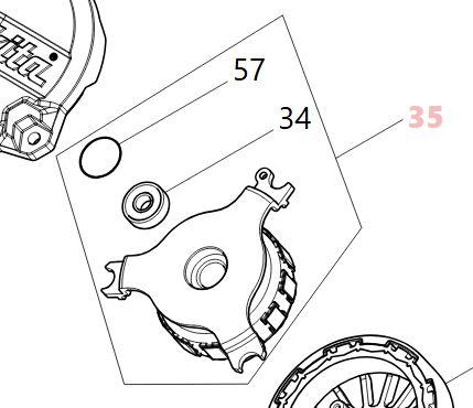 STATOR ASSY DUR364 DUR365 DUR366 DUR368 620562-8