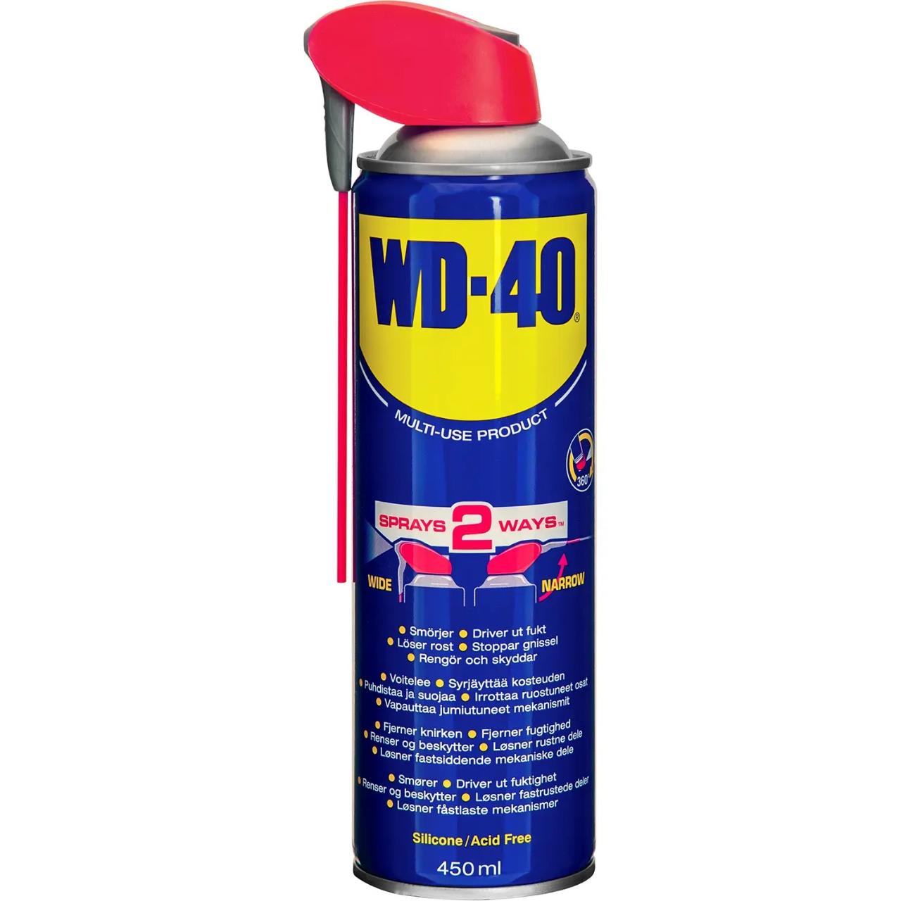 WD-40 MULTI SPRAY 450ML SMART STRAW