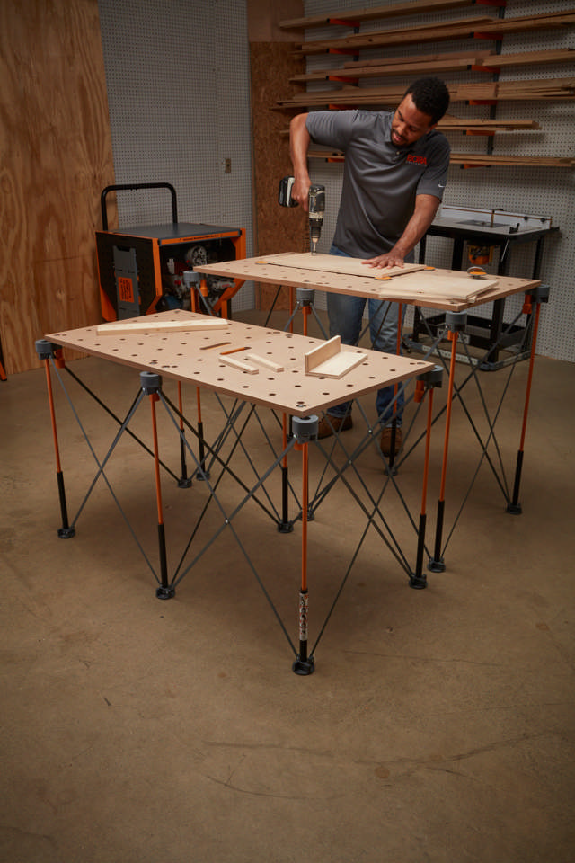 Centipede arbeidsbord 600 x 1200 x 900 mm