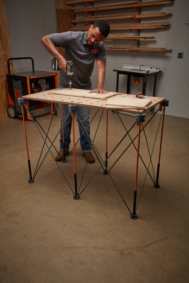 Centipede arbeidsbord 600 x 1200 x 900 mm