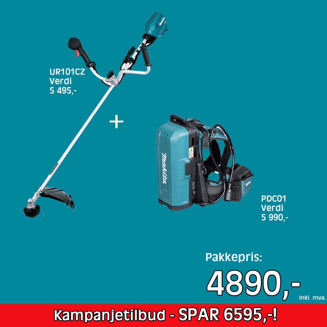 PAKKE UR101CZ INKL PDC01