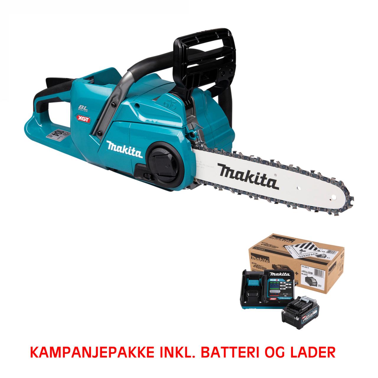 KJEDESAG 40V UC014GZ INKLUDERT 4AH BATTERI OG LADER (BEGRENSET PERIODE)