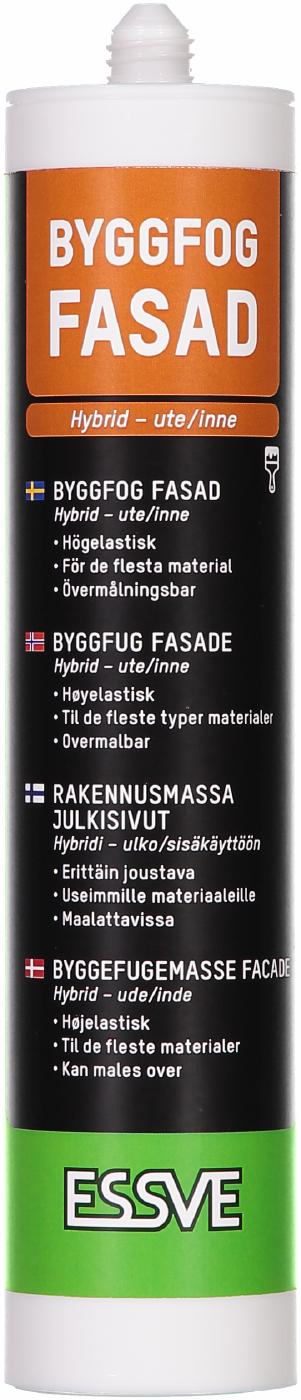 BYGGFUG FASADE HVIT 300ML