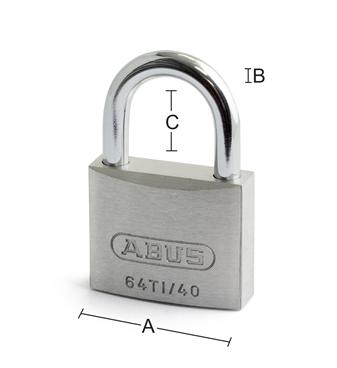 HENGELÅS ABUS 64TI-40 TITALIUM B