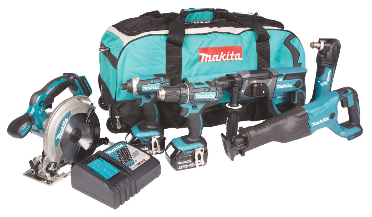KOMBOSETT DLX6038T 6-PK 18V 3X5,0AH
