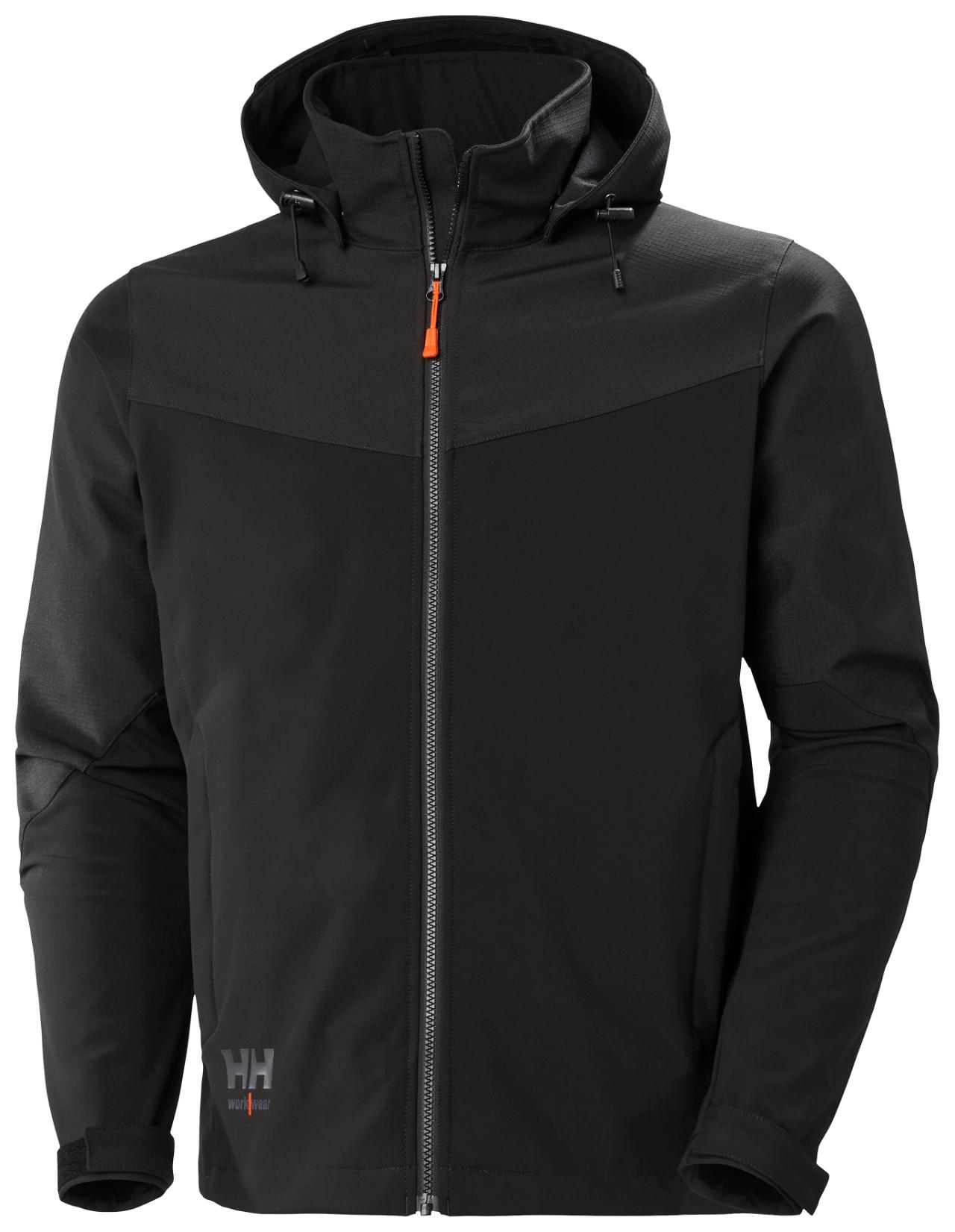 JAKKE SOFTSHELL SORT OXFORD