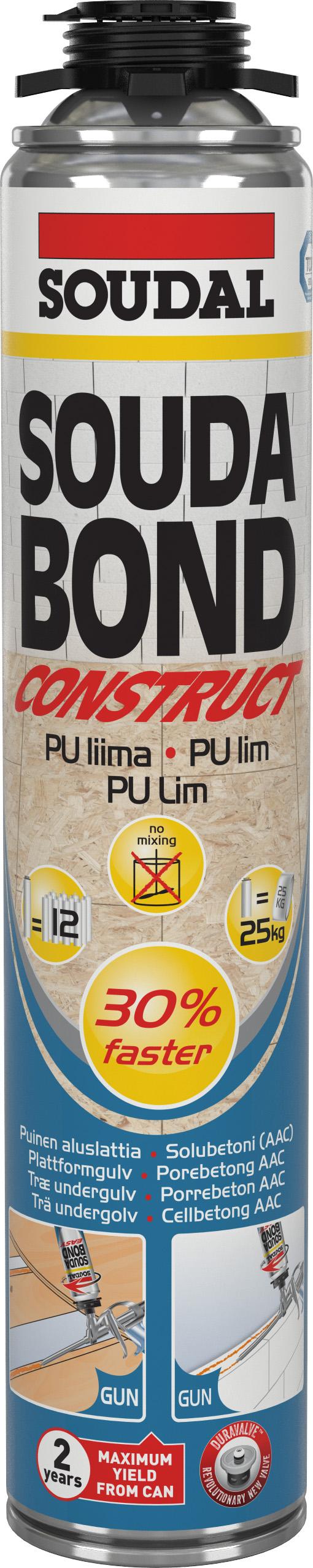 SOUDABOND CONSTRUCT PU SPONPLATELIM