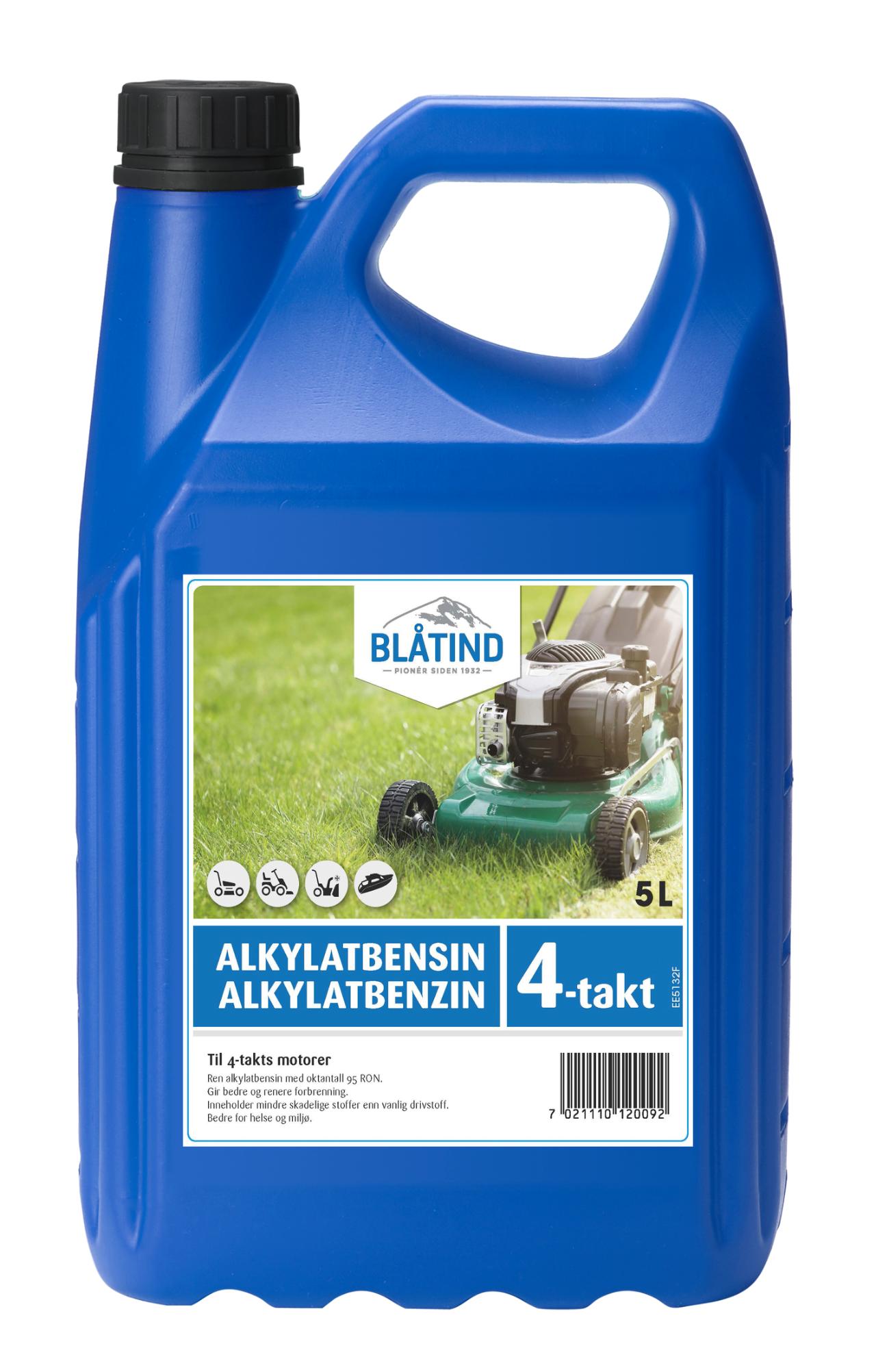 BLÅTIND ALKYLATBENSIN 4 T 5 LTR