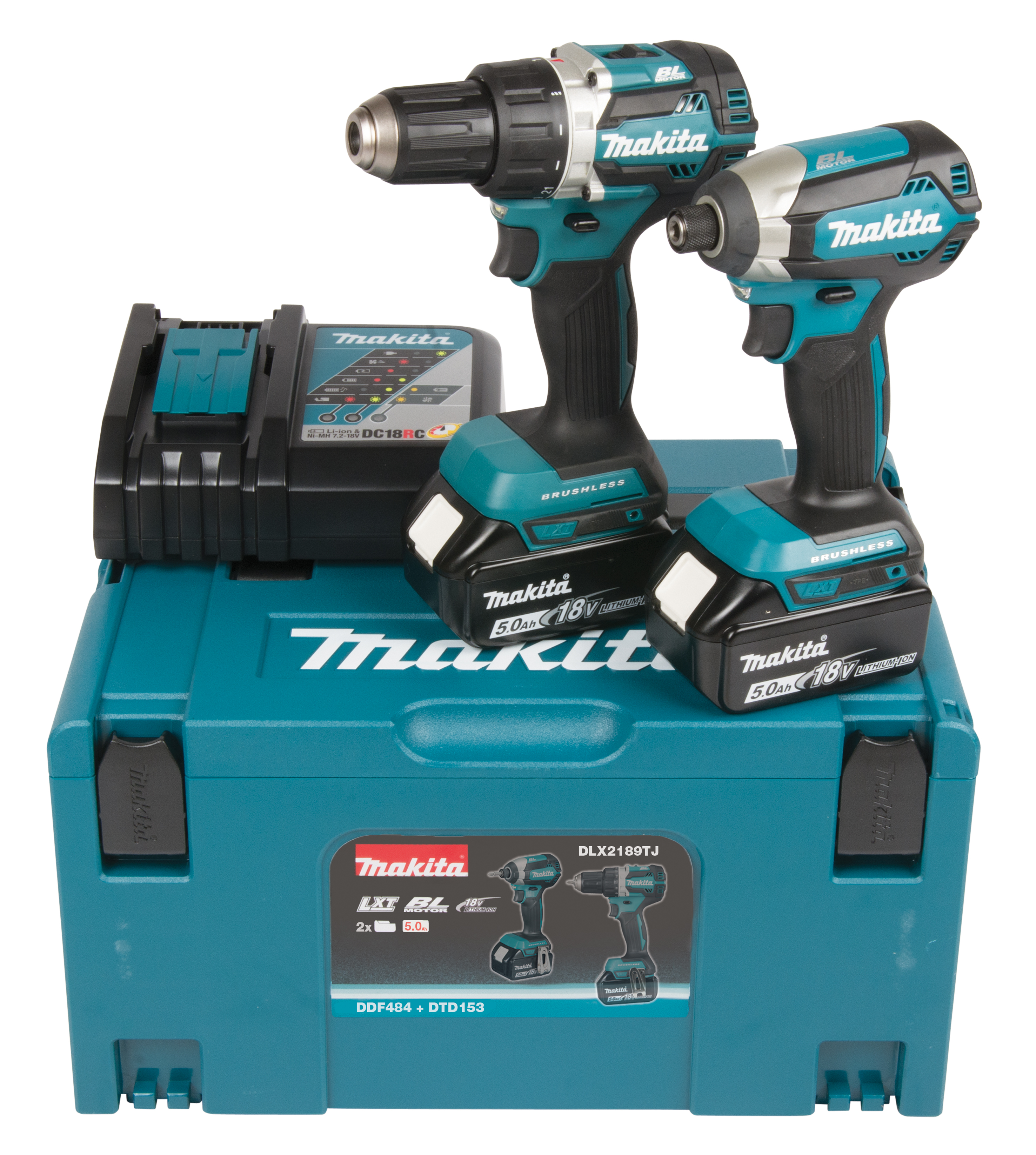 Makita BATTERIMASKIN SETT DLX2189TJ 18V